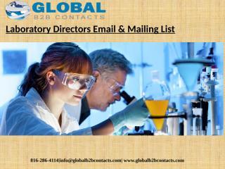 Laboratory Directors Email & Mailing List (1).pptx