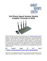 Cell Phone Signal Jammer Market Insights, Forecast to 2025.pdf