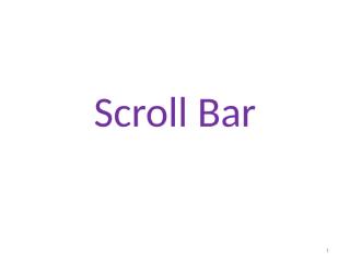 Scroll Bar.pptx