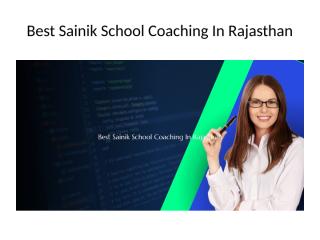 Best Sainik School Coaching In Rajasthan.pptx